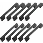 10pcs poign�e meuble entraxe 128mm - poign�e porte cuisine noire poignee barre meuble poignee de cuisine ...