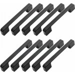 10pcs poign�e meuble entraxe 128mm - poign�e porte cuisine noire poignee barre meuble poignee de cuisine ...