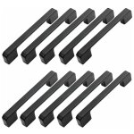10pcs poign�e meuble entraxe 160mm - poign�e porte cuisine noire poignee barre meuble poignee de cuisine ...