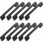 10pcs poign�e meuble entraxe 96mm - poign�e porte cuisine noire poignee barre meuble poignee de cuisine ...