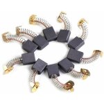 10pi�ces brosse moteur balais de carbone pour moteur �lectrique (6 x 16 x 18 mm) noir et or -