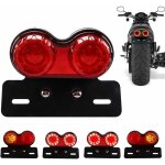 10w 40 led feu arri�re de moto int�gr� feu de freinage clignotant feux de conduite avec support de lampe ...