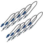 Adnauto - 10x adaptateurs pour antenne - fakra male vers din - ant607 - 14p235