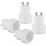 10x adaptateur de douille - convertisseur douilles gu10 vers e14 - adaptateur de support de lampe culot ...