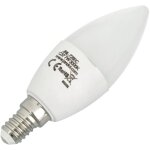Jandei - 10x ampoule bougie led 7w e14  vis 3000k type c37 ampoules led e14