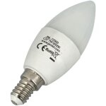 Jandei - 10x ampoule bougie led 7w e14  vis 6000k type c37 ampoules led e14