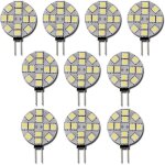 10x ampoule led g4 dc 12v non dimmable blanc 6000k ampoule de lumi�re remplacement 20w lampe halog�ne ...
