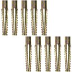 Beijiyi - 10x chevilles à expansion en métal - ?8x60mm - pour fixation en béton, béton cellulaire, carreaux ... Beijiyi - 10x chevilles à expansion en métal - ?8x60mm - pour fixation en béton, béton cellulaire, carreaux ...