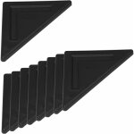 10x embout de pied étagère 58mm en plastique à coller clouer ou à visser meuble patin glissant protection ... 10x embout de pied étagère 58mm en plastique à coller clouer ou à visser meuble patin glissant protection ...