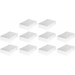 10x embout de tube rectangulaire enveloppant en peld bouchon capuchon ext�rieur protection extr�mit� ...