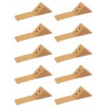 10x equerre d'assemblage double raccord universel taquet ferrure angle connecteur meuble etag�re caisson, ...