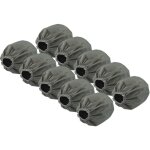 10x filtre textiles compatible avec bosch advancedvac 20 aspirateur industriel sec et humide - sac filtrant, ...