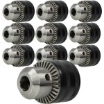 10x mandrin  couronne dente 1, 5 - 13mm - 13mm (1 / 2') x 20 compatible avec universel black & decker, ...