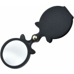 10x mini loupe de poche loupe de poche pliante avec pochette en cuir compatible avec la classe de science ...