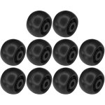 Cyclingcolors - 10x roulette 40mm en plastique rigide noir pour utilisation universelle galet poulie ...
