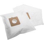 10x sacs compatible avec moulinex z�lio 4006 01, z�lio 4011 01 aspirateur - microfibres non tiss�es, ...