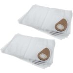 10x sacs compatible avec nilfisk buddy ii 12, 18, 18 inox, 18 l, 18 t, 18 t inox aspirateur - microfibres ...