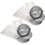 10x sacs compatible avec nilfisk gd 10 back aspirateur - papier, 43, 5cm x 17, 9cm, blanc / gris - vhbw ...