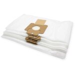 10x sacs compatible avec nilfisk gd 320 aspirateur - microfibres non tiss�es, blanc - vhbw