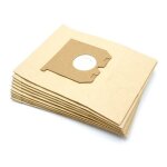10x sacs compatible avec progress chic p1860b, ciao p1625, classic 1300 aspirateur - papier, 24cm x 18cm, ...