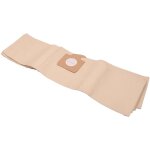 10x sacs compatible avec progress p65 aspirateur - 80cm x 22cm marron - vhbw