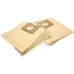 10x sacs compatible avec satrap classic 1800, sa 14 + aspirateur - papier, 26cm x 22cm, couleur sable ...