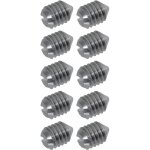 10x vis sans tête fendue bout pointeau pointe conique m6 x 8mm acier din 553 iso 7434 multifonction visserie ... 10x vis sans tête fendue bout pointeau pointe conique m6 x 8mm acier din 553 iso 7434 multifonction visserie ...