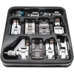 11 pi�ces pied - de - biche kit de machine � coudre m�nage bricolage pi�ces de rechange accessoires adapt� ...