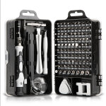 115 en 1 tournevis �lectronique de pr�cision avec �tui portable compatible avec ordinateur, t�l�phone ...