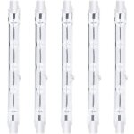 118 mm r7s ampoule crayon halog�ne � intensit� variable 300 w blanc chaud 2800 k r7s lin�aire 3000 lm ...