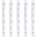 Tinor - 118mm r7s dimmable ampoule halogne crayon 300w blanc chaud 2800k r7s linaire 3000lm ac220 - ...