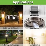 118mm r7s dimmable ampoule halog�ne crayon 300w blanc chaud 2800k r7s lin�aire 5900lm ac220 - 240v j118 ...