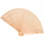 12 �ventails en bois l�gers �glise d�cor�e gadgets r�ception de mariage