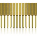 12 pcs diamant affteur de trononneuse, haute duret titane plaqu burr meule meule, affteur de trononneuse ...
