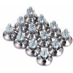 Serbia - 12 pcs pieds vrin de meuble, m10 x 24mm pieds de meuble ajustables, vis de rglage pour pieds ...