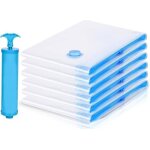12 pcs sac sous vide v�tement aspirateur, 60x40cm housses de rangement, sac compression voyage s, couette ...