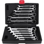 12 pi�ces cl� � cliquet kit d'outils 8?19mm cl� mixte professionelle cl� � cliquet cle plate a cliquet ...