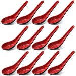 12 pi�ces cuill�res � soupe asiatiques cuill�res � riz en m�lamine cuill�res � soupe de nouilles cuill�re ...