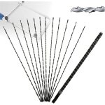 12 pi�ces lames de scie � chantourner avec dents spirale en m�tal pour bois plastique coupe scier carve ...