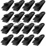 12 pi�ces pinces � b�che, fixation renforc�e pour auvents et tentes, clips r�sistants pour housses de ...
