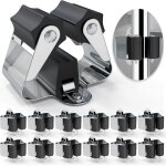 12 pi�ces porte balais mural, organisateur de balais, l'�paisseur du rangement balai est de 0. 7 mm et ...