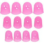 12 pi�ces prot�ge - doigts guitare en silicone, couvre - bout doigt pour instruments � cordes, accessoire ...