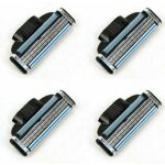 12 pi�ces recharges de remplacement de lames de rasoir pour hommes pour gillette mach 3 -