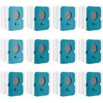 12 pi�ces sac � poussi�re clean station pour samsung bespoke jet vca - adb95, vs20a95923w, sacs de rechange ...