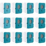 12 pices sac  poussire clean station pour samsung bespoke jet vca - adb95, vs20a95923w, sacs de rechange ...