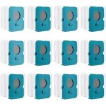 12 pi�ces sac � poussi�re clean station pour samsung bespoke jet vca - adb95, vs20a95923w, sacs de rechange ...