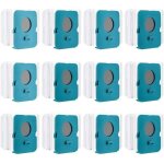 12 pices sac  poussire clean station pour samsung bespoke vs20a95923w, sacs de rechange pour aspirateur, ...