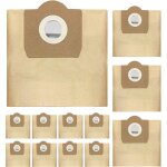 12 sacs pour aspirateur k�rcher 6. 959 - 130. 0 mv 3 / wd 3. xxx / a 22xx / a 25xx / a26xx / se 4001, ...