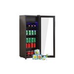 128lmini - rfrigrateur, 8l conglateur + 120l rfrigrateur, peut contenir 94 canettes de limonade, ...