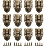 12pcs bo�te cadeau style vintage verrous vintage pour valise mini couleur bronze loquets verrous serrure ...
